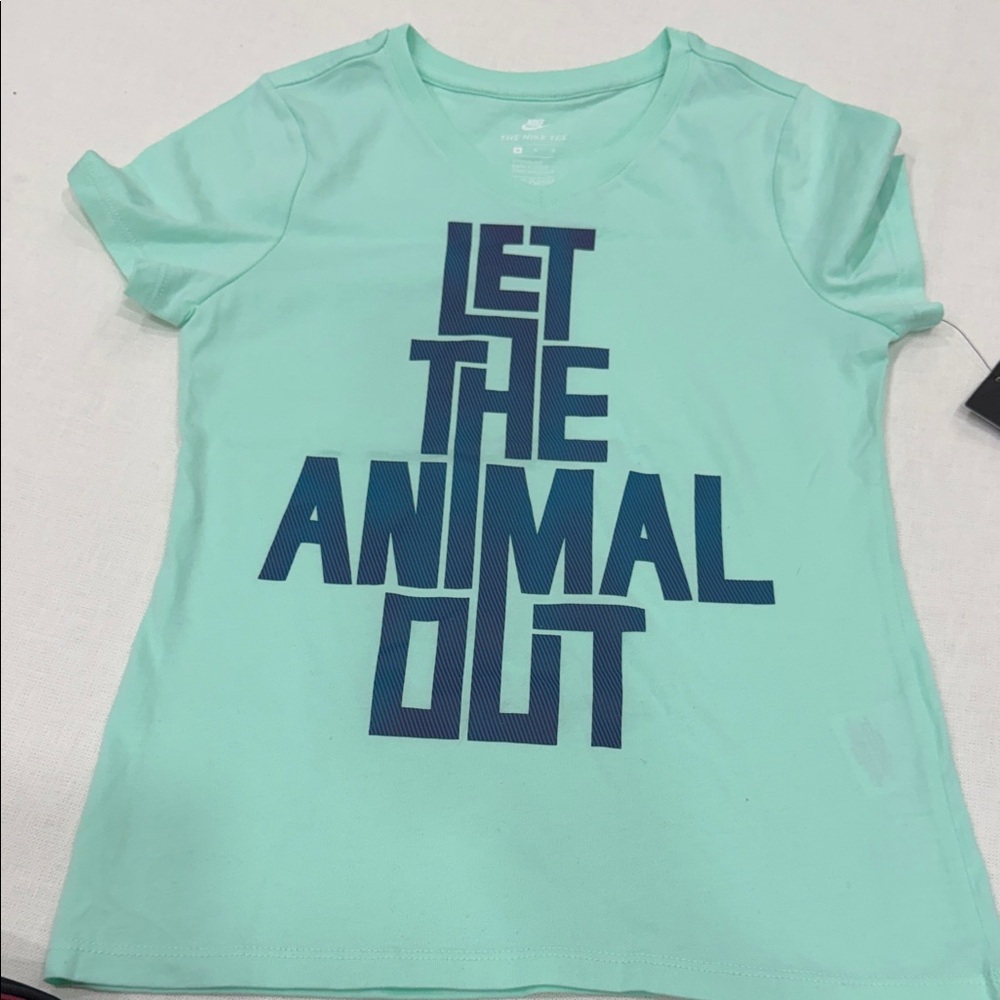 Nike Kids Aqua Graphic Tee